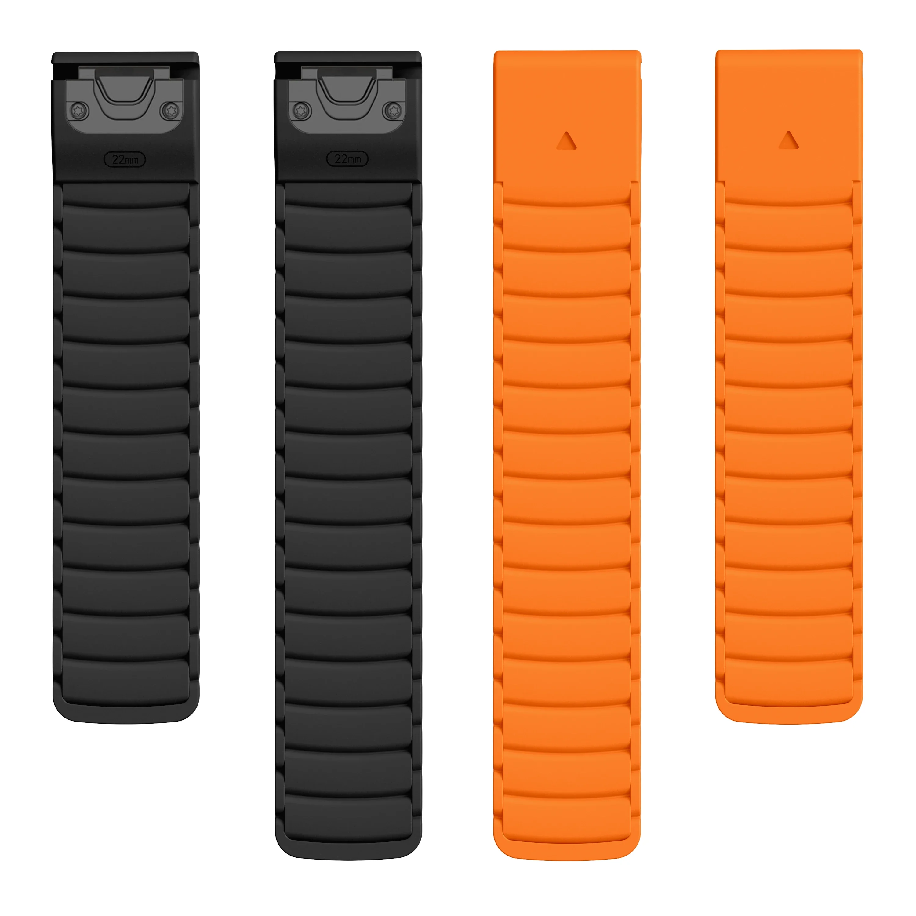 Magnetic Silicone Band with QuickFit 26mm/22mm Strap Adjustment