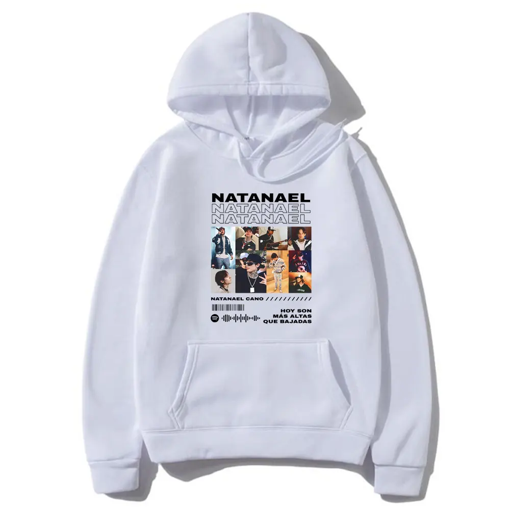 Singer Natanael Cano Graphic Print Hoodie Male Fashion Oversized Fleece Pullover Hoodies Men Women's Hip Hop Vintage Sweatshirt