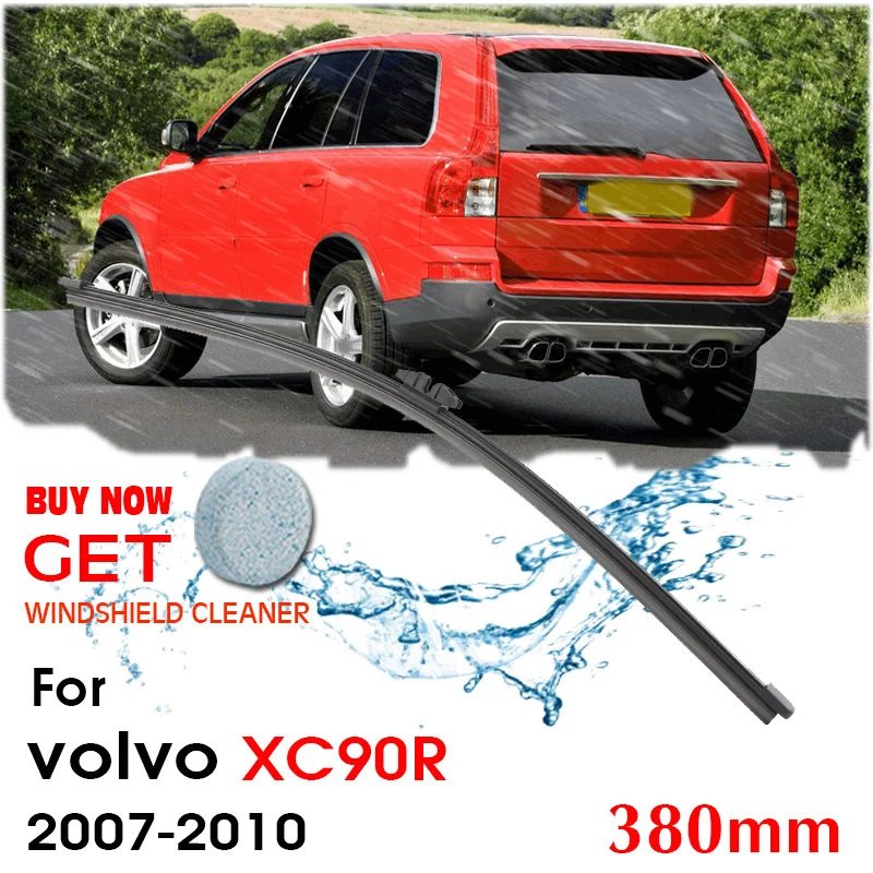 

Car Wiper blade Rear Back Window Windscreen Windshield Wipers For Volvo XC90R Hatchback 380mm 2007-2010 Auto Accessories