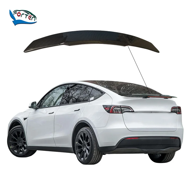 New Model 3 Y Spoiler Tesla RedLine Real Carbon Fiber Spoiler Wing for  Model 3 Y