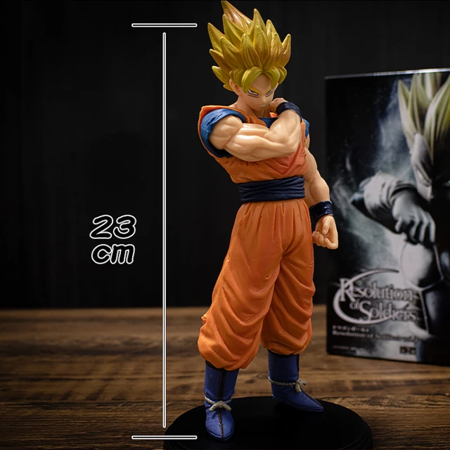 Colecione o Lendário Duo de Dragon Ball: Figuras de Son Goku e Vegeta 4 Bandai Dragon Ball Son Goku Vegeta Figures