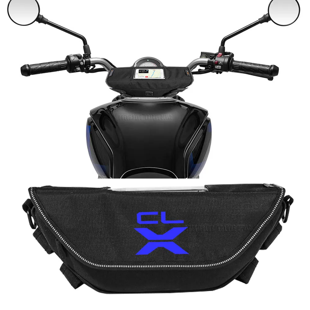 

For CFMOTO 700-CLX CLX700 CLX 700 CLX 250 Waterproof motorcycle handlebar travel navigation bag