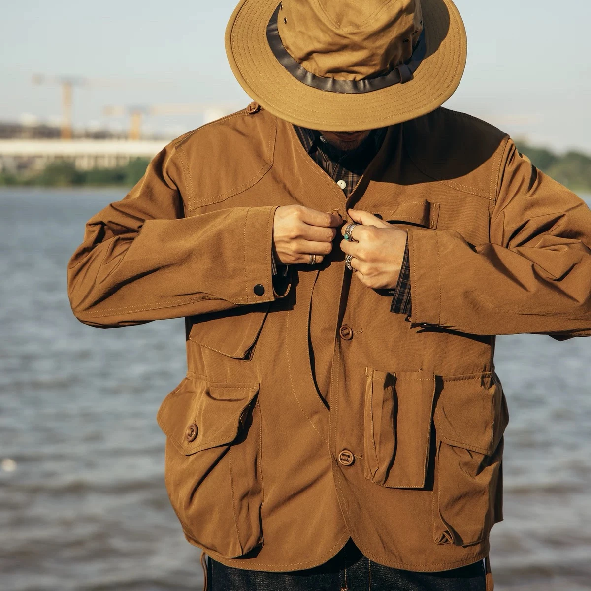 Veste pêche des années 90 - France