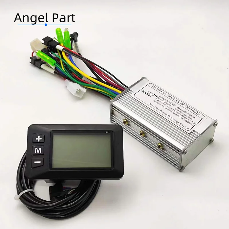WuXing 24V/36V/48V/60V Throttle For EBike Electric Bike & Scooters - With Adapter (N2)