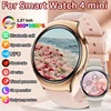 2025New GPS NFC Bluetooth Call Smartwatch Women Watch 4 mini Sports Track Heart Rate Oximetry Monitoring Health Smartwatch Woman 1