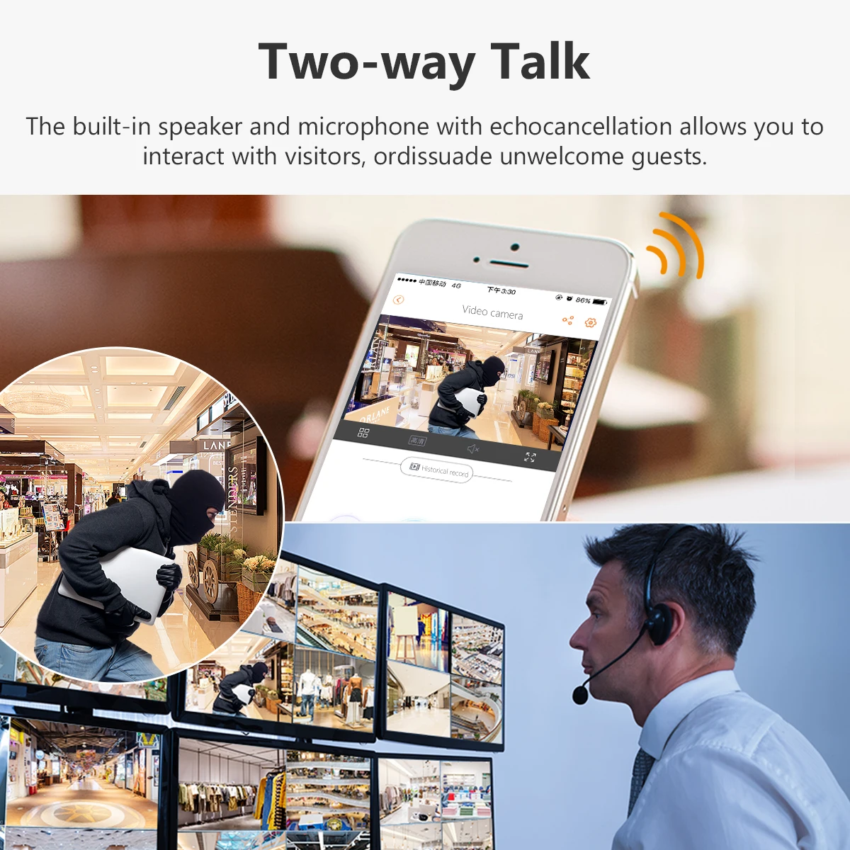 NVR Network Security System network video recorder 8CH