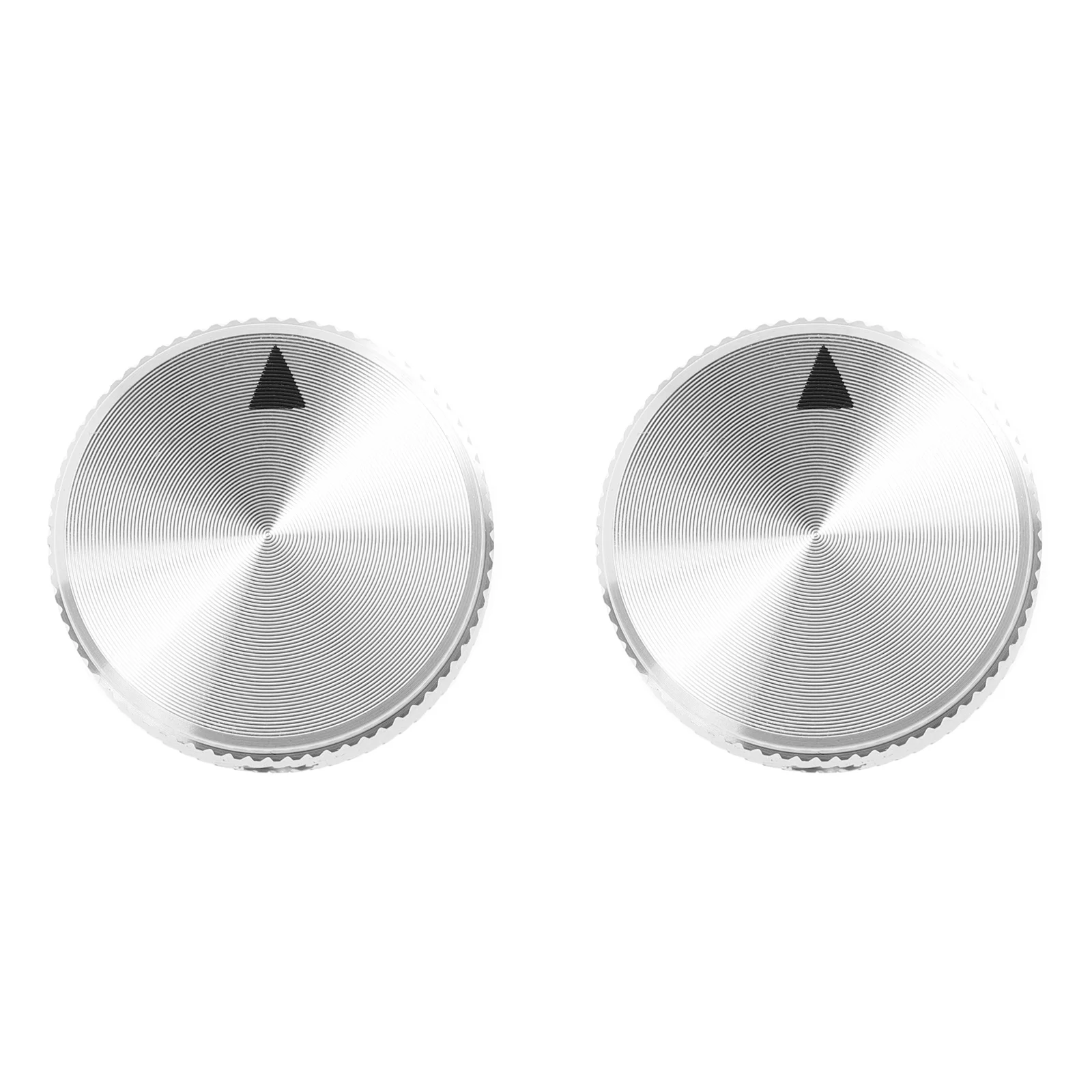 

2 Pcs Sound Knob Guitar Bass Audio Rotary Amplifier Aluminum Alloy Control for Electric Unique Volume