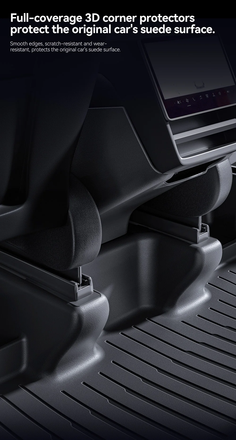 YZ Juniper 360 Full Cover TPE Floor Mats For Tesla Model Y 2025 2026 image 7