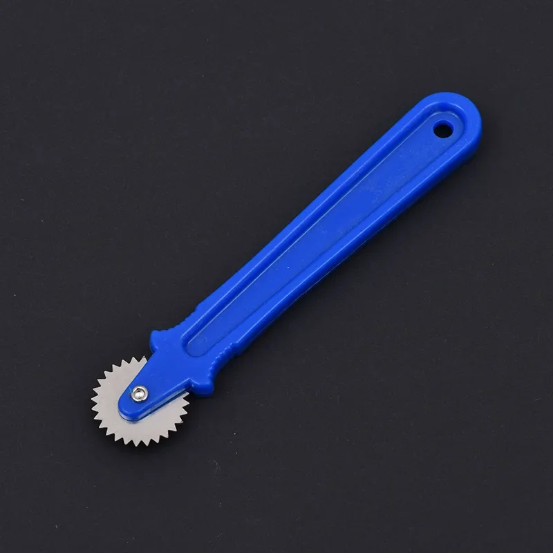 1 Pc Plastic Leather Overstitch Wheel Paper Perforating Tool