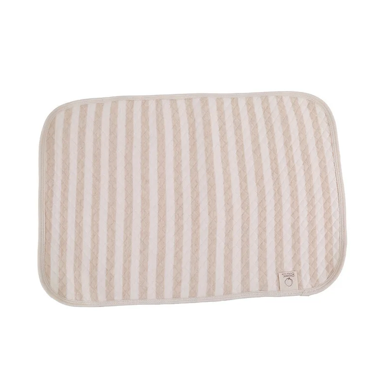 Baby Changing Diaper Pad Cotton Wave Soft Portable Waterproof Insulation Foldable Diaper Changing Mat Baby Care Pads