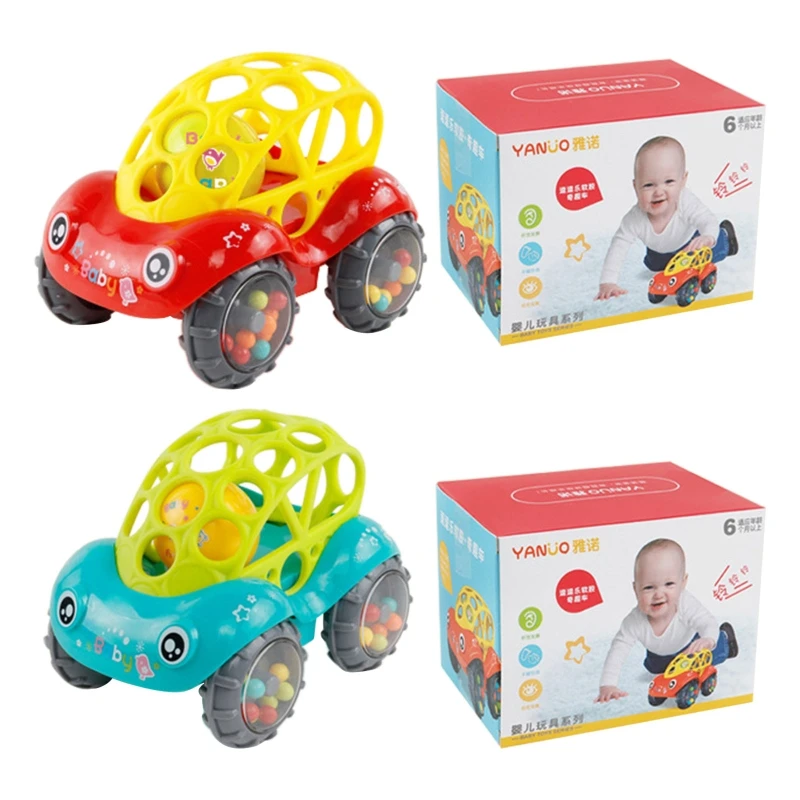 

Kids Mobile Bell Ring Grip Pull Back Car Set for Boys/Girls Birthday Gifts for Kids 6-8 Creative Relieve Boredom Game