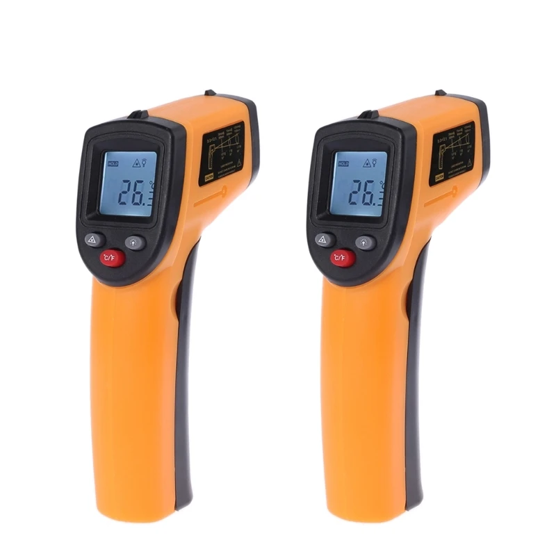 

-50 ~ 380℃ Thermometer Non-Contact LaserTemperature Meter LCD-Display