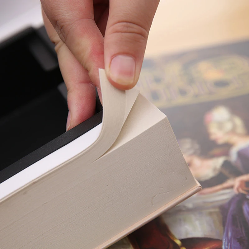 사전 홈 안전 키 잠금 유형 고품질  책 숨겨진 안전 금속 강철 시뮬레이션 클래식 도서 돈 상자 동전 은행