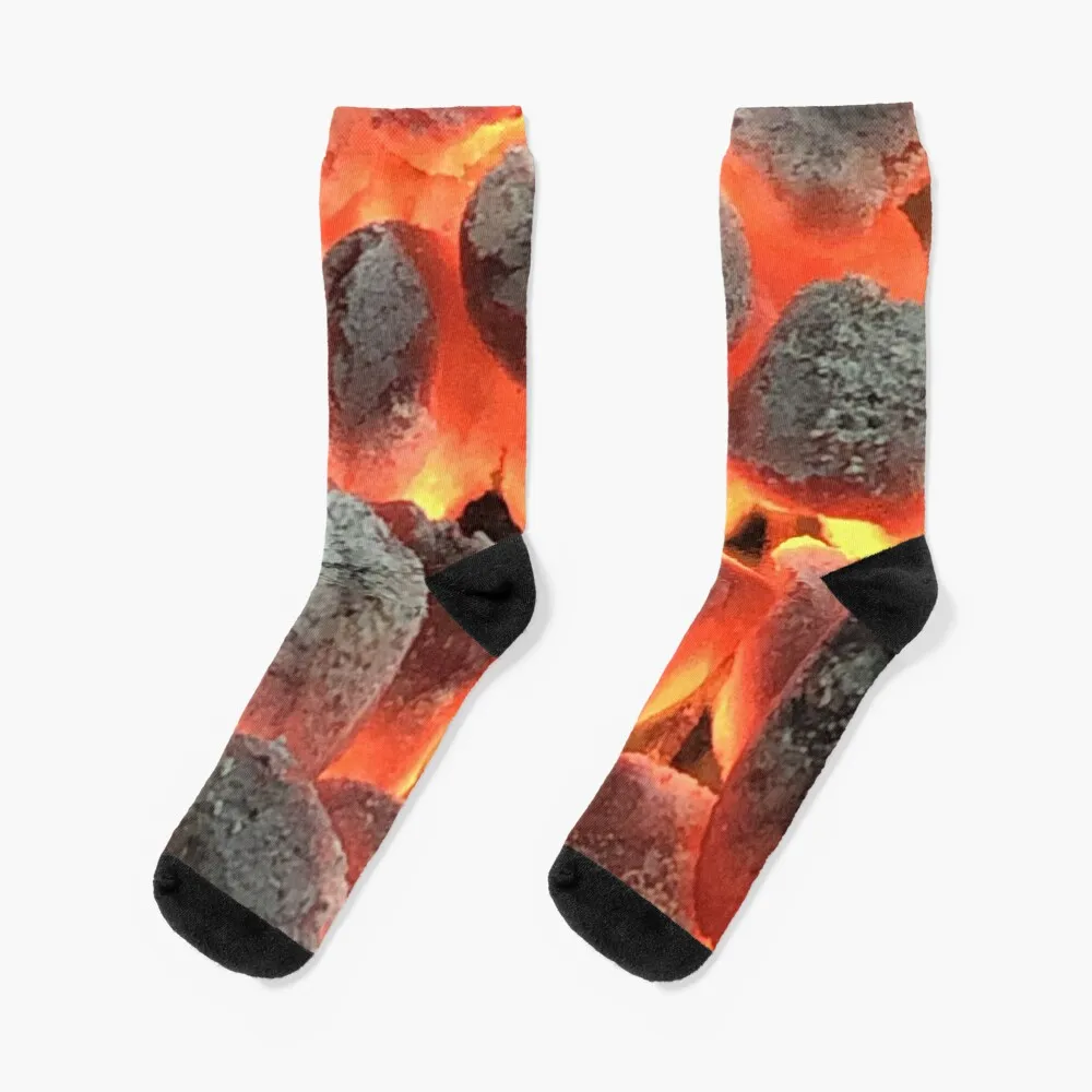 Fiery Red Hot Coals Photography Socks Hiking boots socks for christmas Compression stockings Boy Child Socks Women's pyroxene crystals geological thin section photography socks kawaii socks new year socks men s socks luxury women s