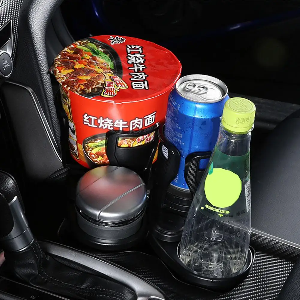 

2 In 1 Cup Holder Expander For Car Cup Expander Holder Car 360 Degree Rotating Base Universal Multifunctional Cup Holders S9J1