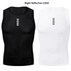Cycling Underwear Sport Base Layer White Cycling Jersey Reflective Vest Men Undershirt Quick Dry Elastici Vest Road Bike Jersey 1