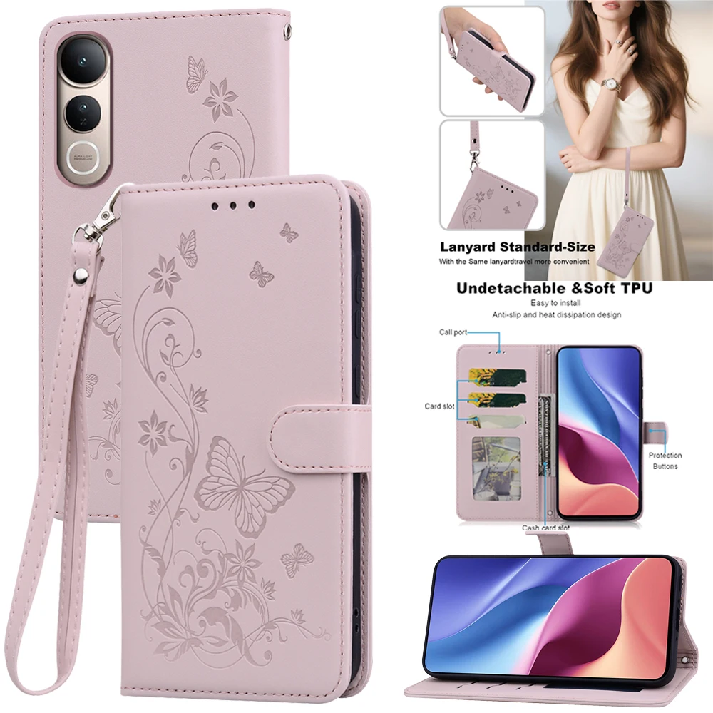 Leather Flip Phone Case - Elegant Protection