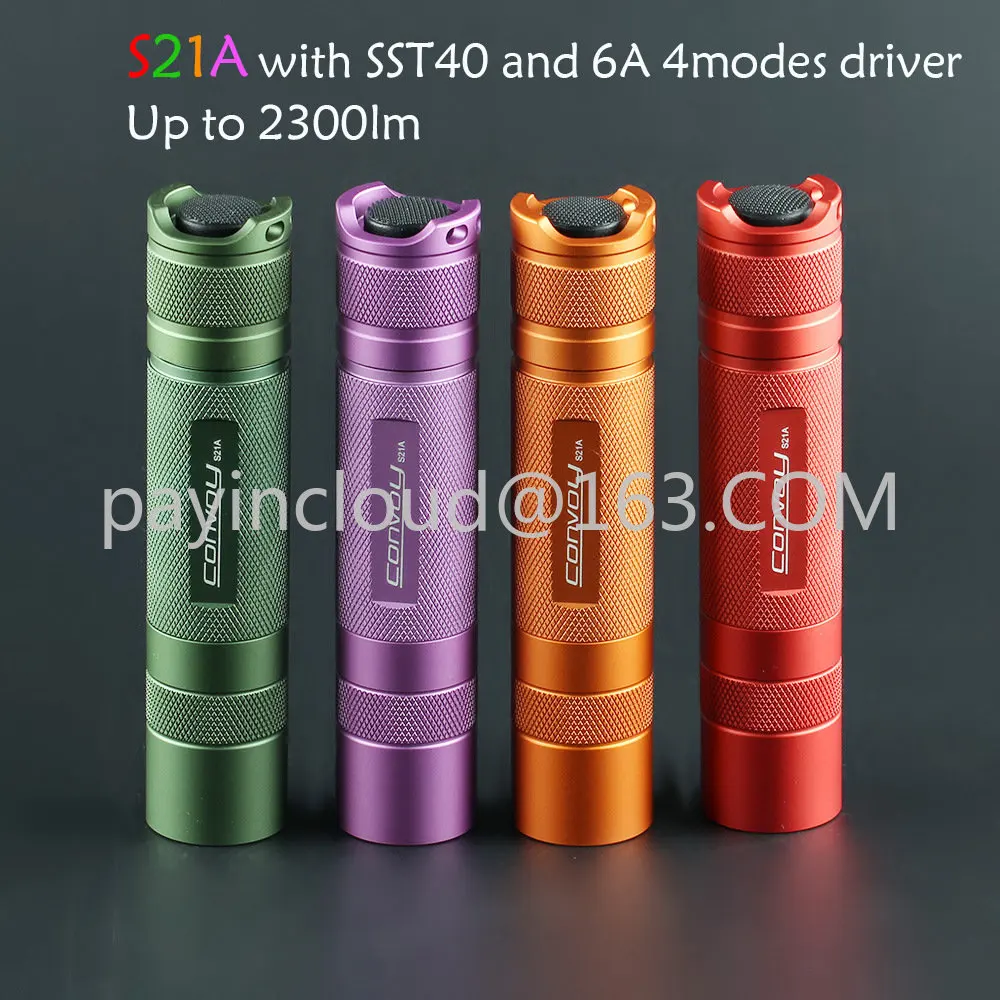 

Strong flashlight S21A 21700 SST40 SFT40 XHP50.2 B35AM 519A