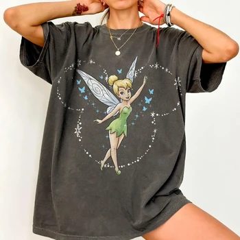 Retro Disney Tinker Bell Shirt, Retro Tinker Bell T-shirt, Disney World Shirt, Disney Couple Shirt, Disney T-shirt 1