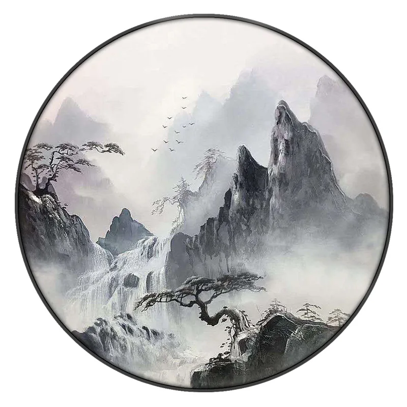 

3493232Digital oil painting living room decorative painting sofa background wall hanging painting