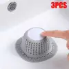 New Bathtub Drain Hair Catcher Collapsible Drain Protector for Pop-Up and Regular Drains of Shower Bathtub Tub Bathroom Sink 2