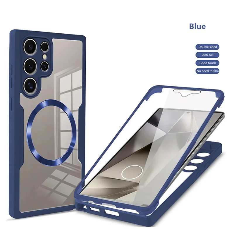 Magsafe 360° Full Body Magnetic Phone Case with Enhanced Protection