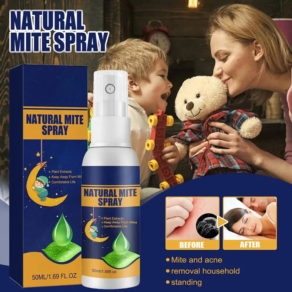 Dust Mite Killing Spray Removal Mite Indoor Clean Exterminating Bedbug Killer Removal Spray Pet Cleaner
