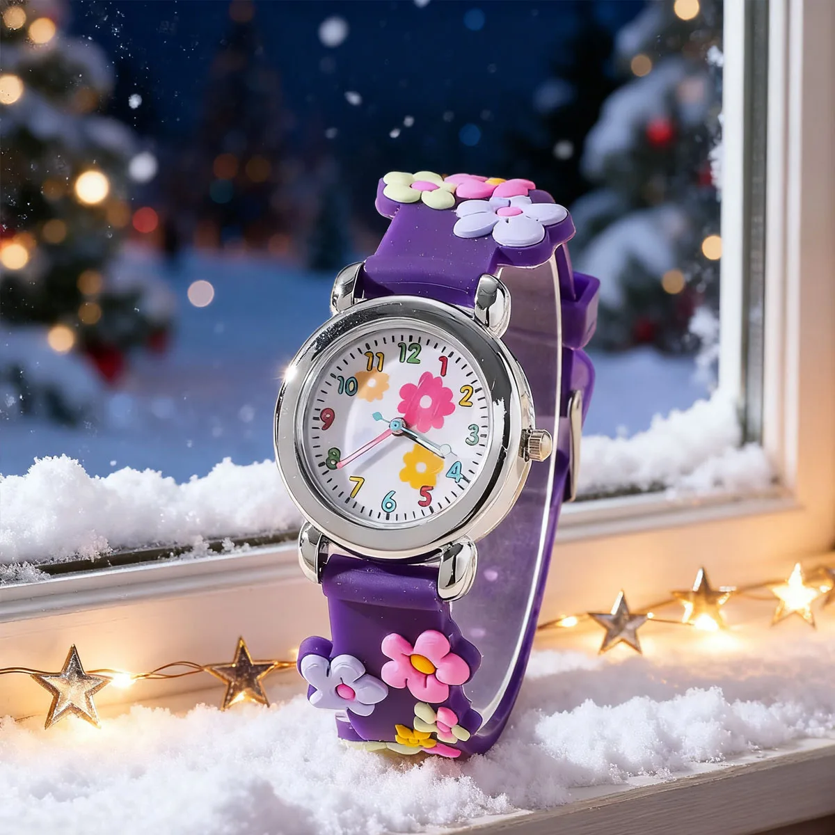 CHILDRENS Watch Quartz 3D Pattern Plastic Strap