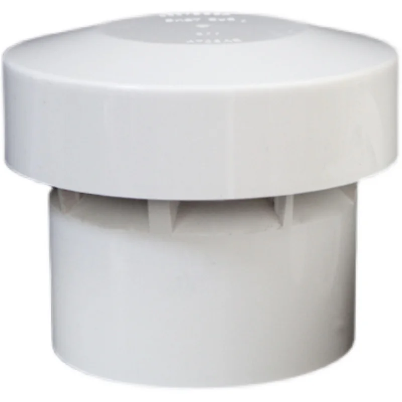 Ventilation Pipe Valve PVC Drainage Pipe Automatic Ventilation Suction Valve Anti Mouse Ventilation Valve 50/75/110/160mm Multifunctional Rain Cap