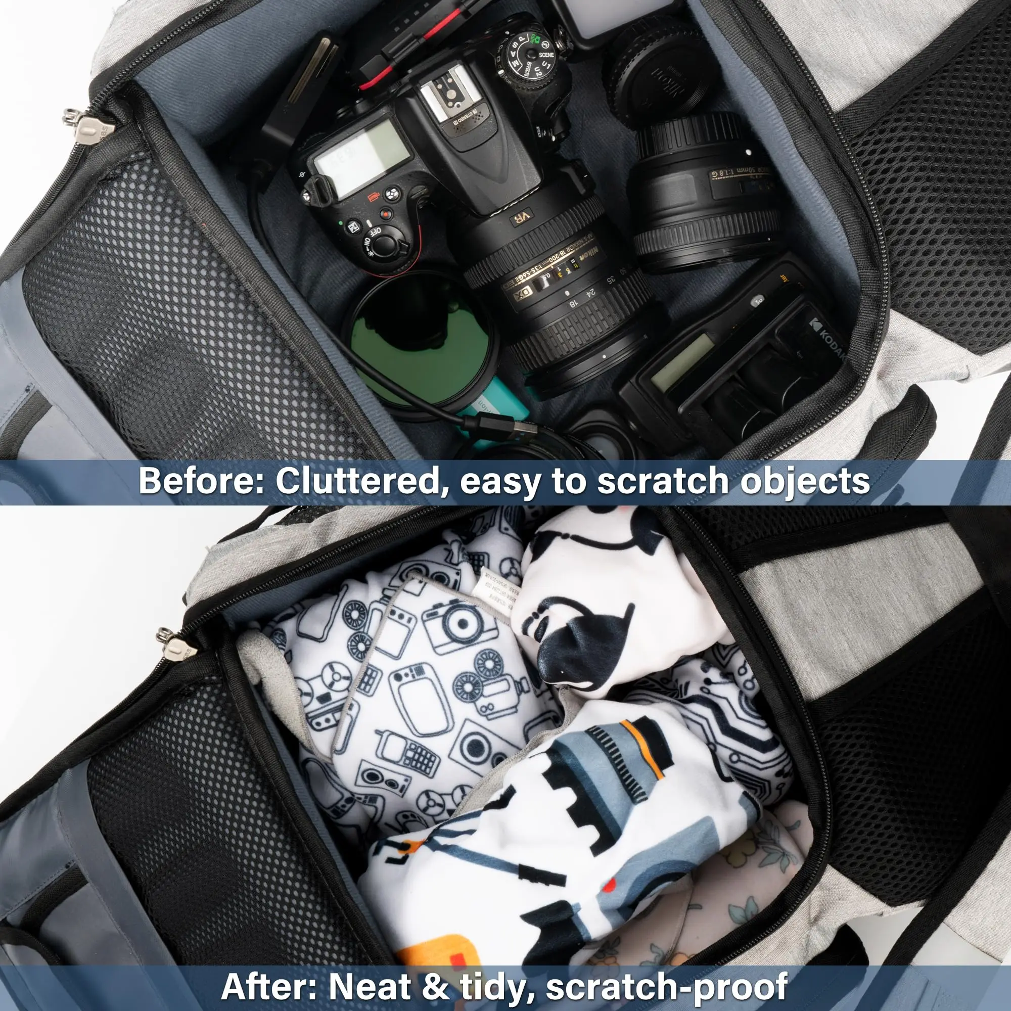 35CM Versatile Protective Wrap for Cameras and Accessories