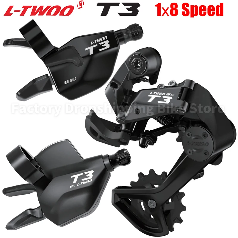 LTWOONewT3MountainBikeTransmissionKits8SpeedTriggerShifter8V