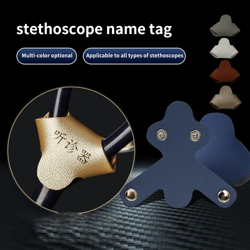 Professional Stethoscope Tag Personalized Wire Name for Littlmann Stethoscope Name Card for Doctor Nurse Sleeves