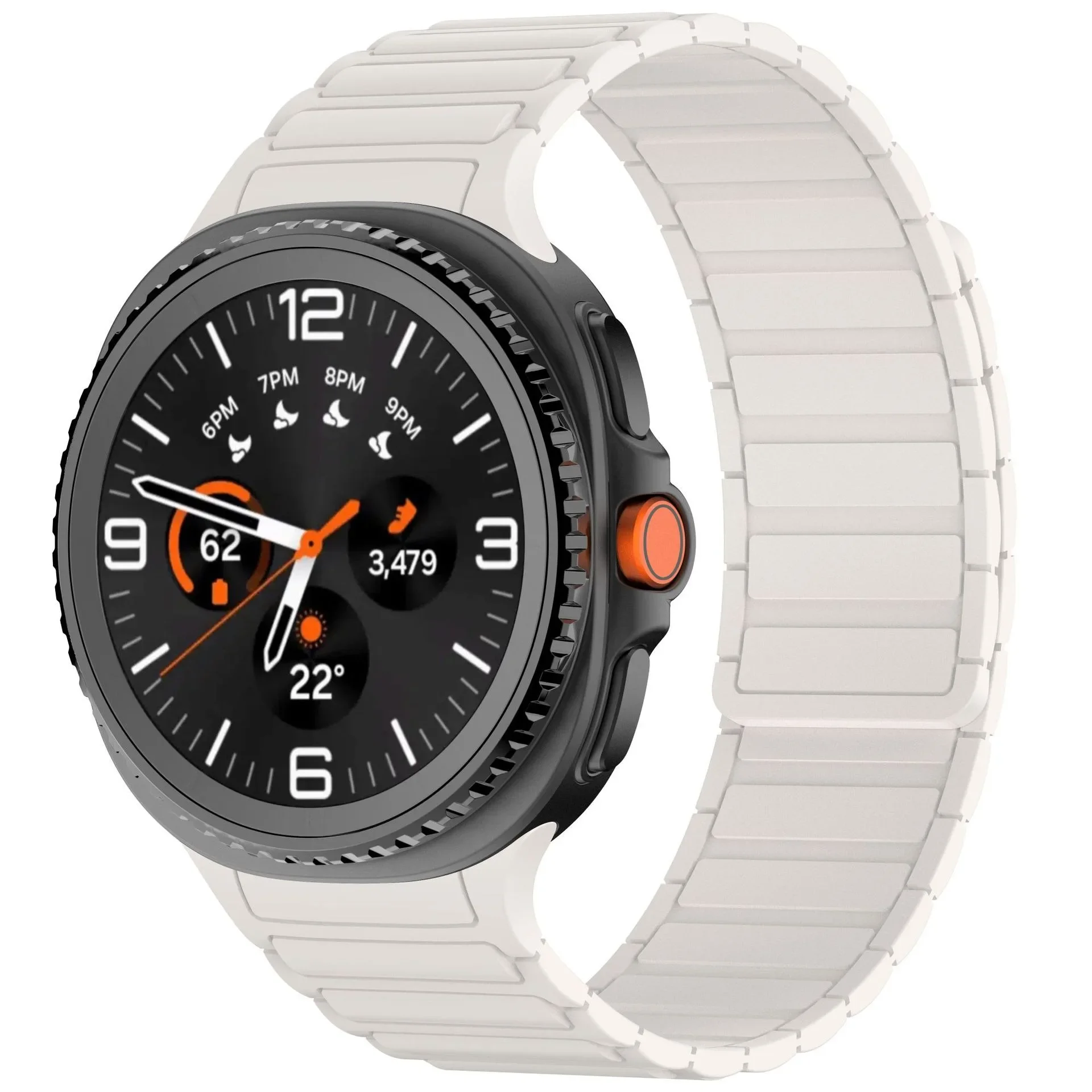 Seamless Magnetic Silicone Loop Strap - Premium Watch Accessory