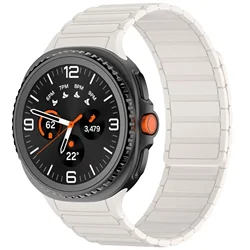 Seamless Magnetic Silicone Loop Strap - Premium Watch Accessory - Galaxy 8Classic 46mm (Starlight color)