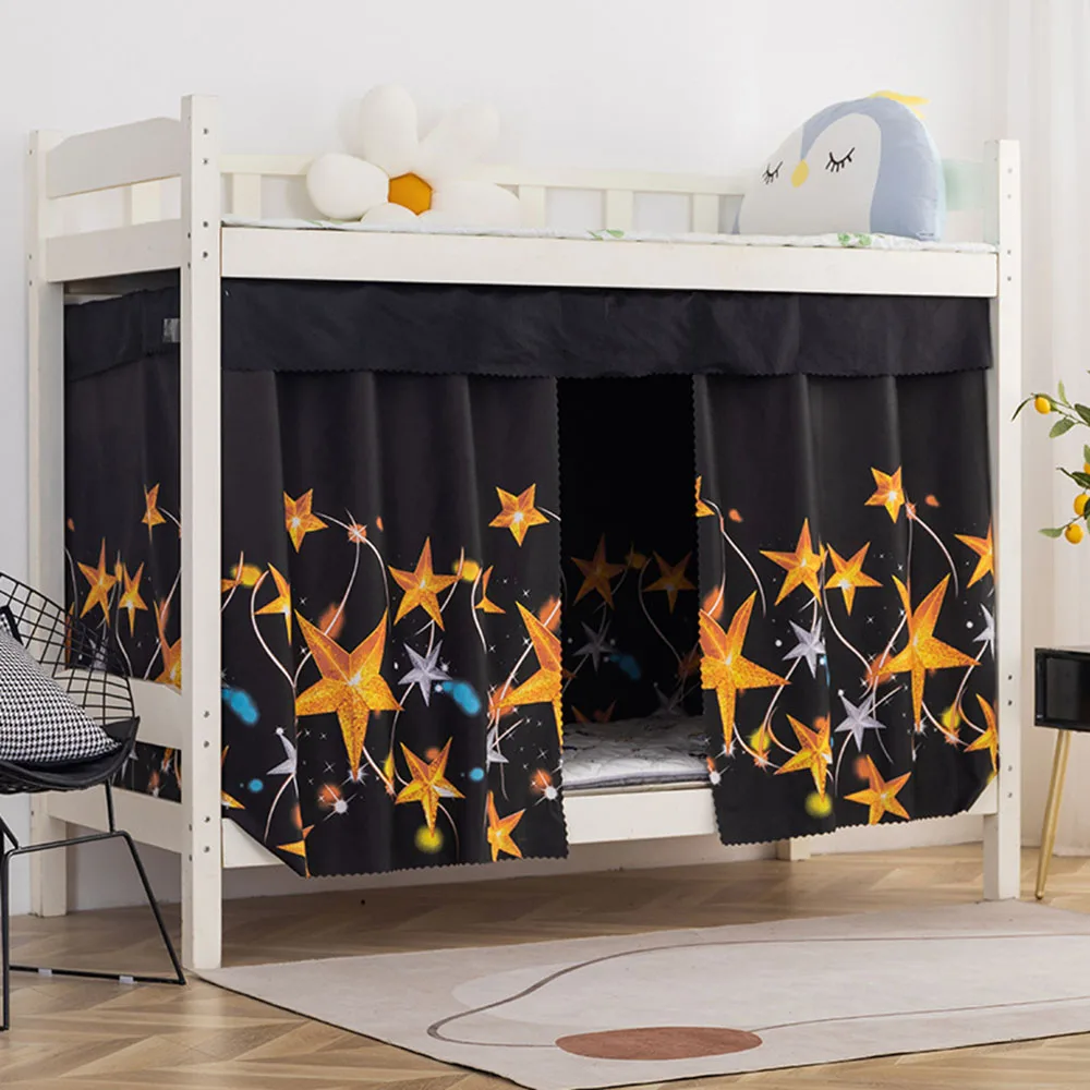School Dormitory Bed Curtain Private Area Protection Bunk Curtain For School school bunk curtain