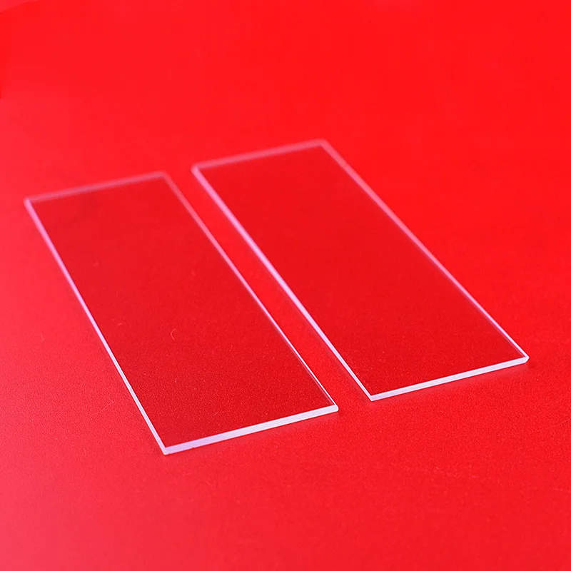 Quartz Spot quartz Glass High Transmission 75*25*1 Glass Slide Cover Glass JGS2