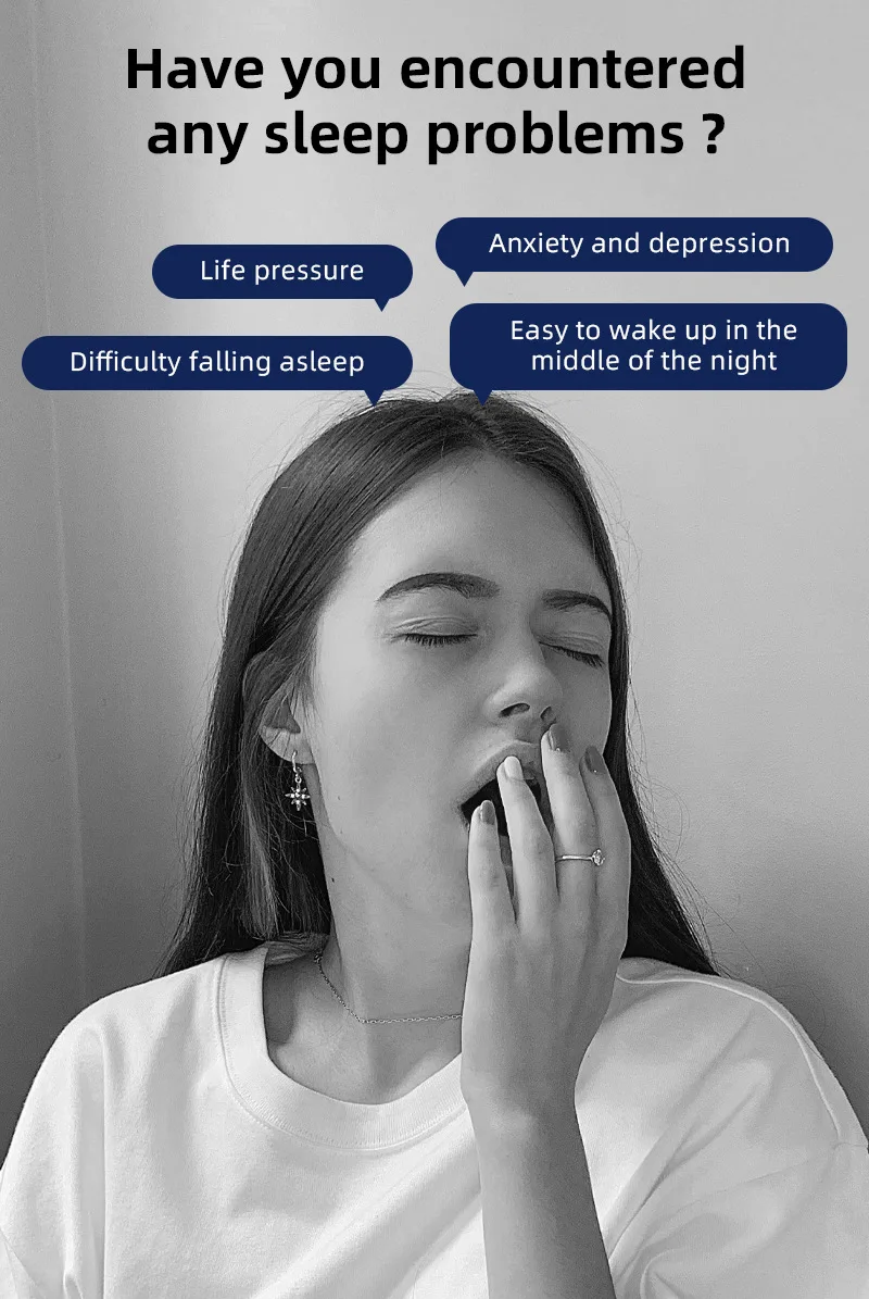 Description Picture 3 of itemSmart Sleep Aid Device Relaxation Treatment Insomnia Relieve Pulse Stimulation Sleep Device Night Anxiety Therapy Relaxatio