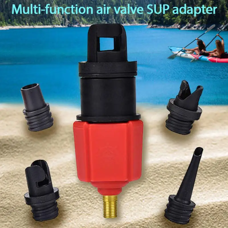 

Pump Adaptor Compressor Inflatable Air Valve Converter Adapter for Paddle Board Boat Rubber Boat Canoe Inflatable Bed