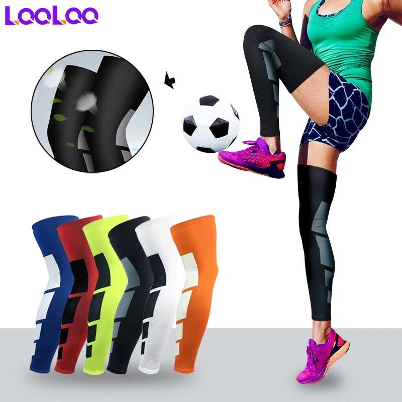 1 Pcs Leg Support Tibial Splint To Relieve Pain, Sports Football, Basketball, Bicycle, Knee Length Long Sleeves
