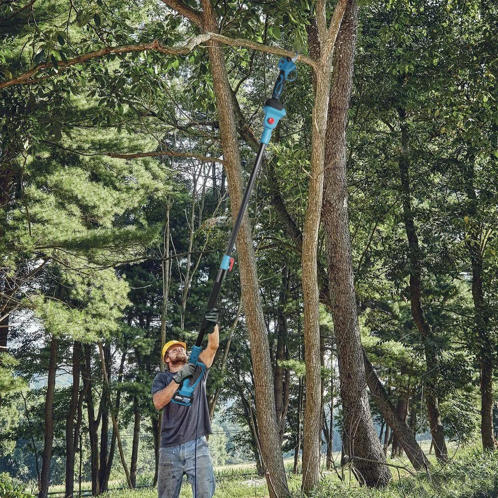 Electric Chainsaw Electric Saw 3500W Brushless Telescoping Pole 3-IN-1 High Branch Scissors Garden Pruning Tool For 21V 18V Battery