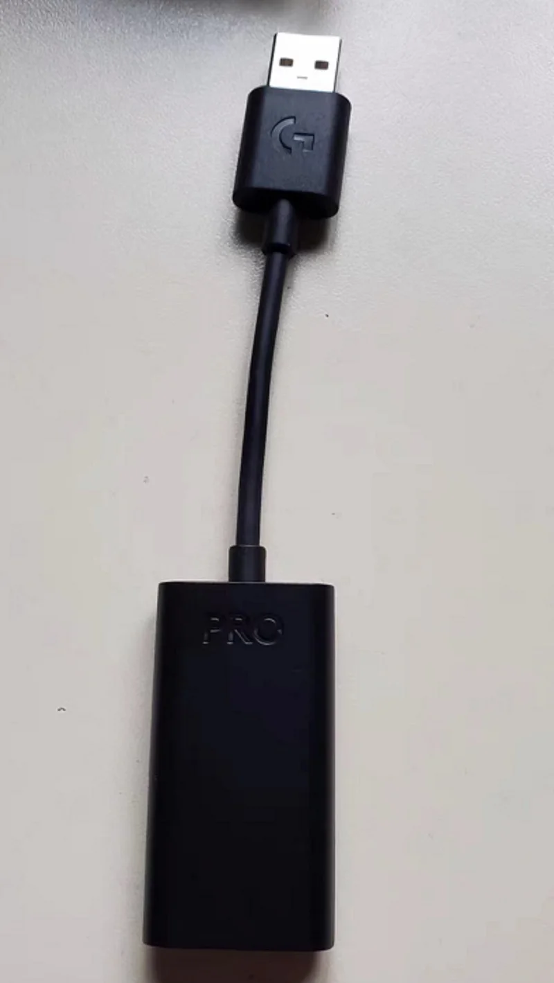 Logitech G Pro X headset Hinge buckle Adapter Receiver Microphone audio cable