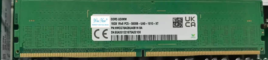 For 16GB HMCG78AGBUA081N BA 16G 1RX8 PC5 5600B UA0 desktop DDR5 UDIMM png