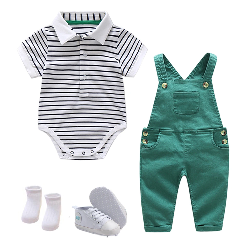 boys-summer-hat-suit-set-roupas-de-bebe-bone-de-algodao-macacao-listrado-jumper-verde-sapatos-meias-roupas-infantis-casuais-5-pcs