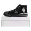 Whitney Houston Pop Singer High Top High Quality Sneakers Mens Womens Teenager Canvas Sneaker Casual Couple Shoes Custom Shoe 2