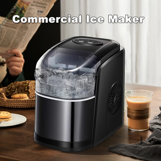 ITOP Electric Ice Cube Maker Machine for Countertop 12KG/24H Home