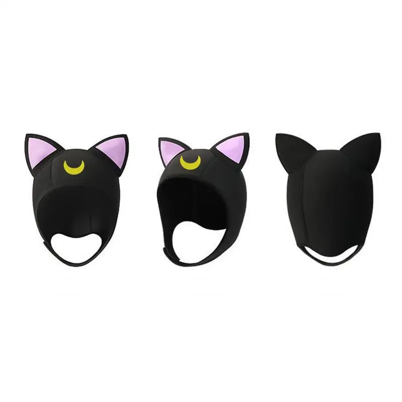 Scuba Hood Adjustable Surfing Hood Lightweight Cat-Ear Waterproof Scuba Diving Gear Water Sport Hat For Beach Sailing Vacation