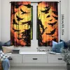 2Pcs Japanese Anime Samurai Windows Curtains Crow Curtain Theme For Living Room Bedroom Modern Simplistic Drapes 3
