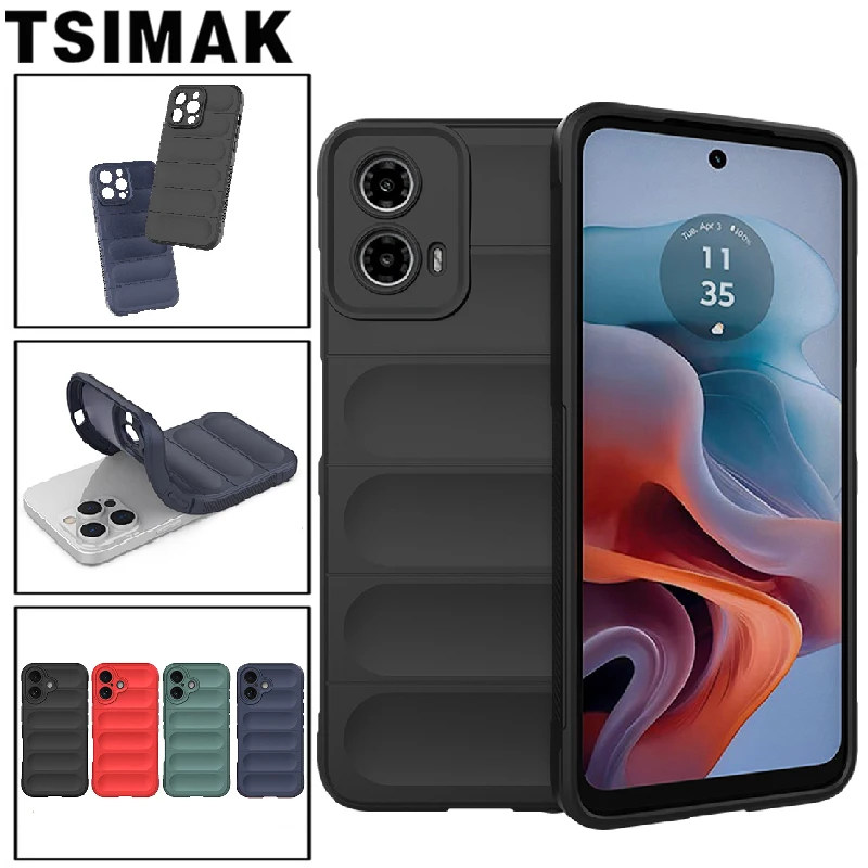 Durable Silicone Soft Armor Anti-Drop Phone Case