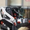 RTR LESU LT5 RC Hydraulic Loader 1/14 Metal Tracked Skid-Steer Truck Remote Control Vehicle Car Model with Light Sound Set Toys 6