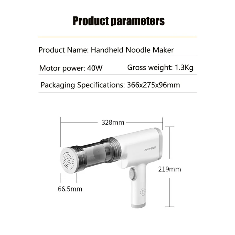 Home Made Noodles Machine Gun Home Intelligence Automatic Pasta Maker Noodle Press Machine Portable Electric Pasta Maker